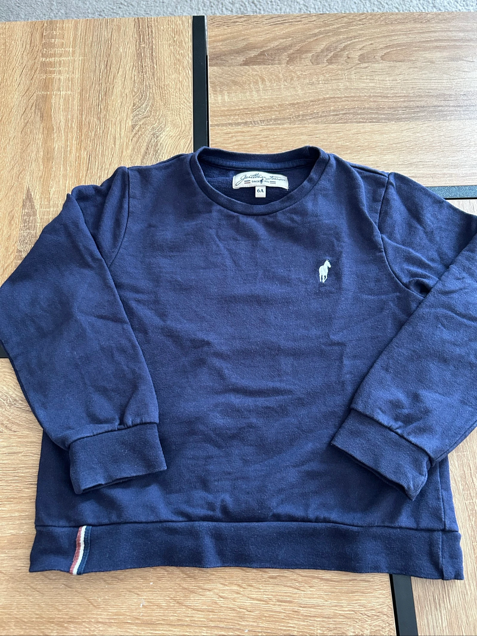Sweat bleu marine Gentleman Farmer 6 ans